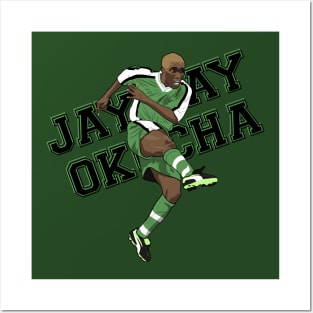 Jay Jay Okocha Nigeria Football Posters and Art